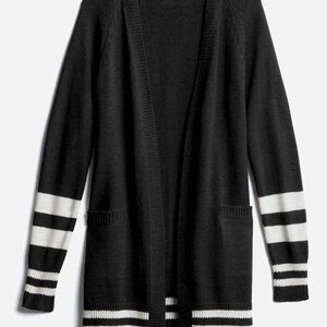 REV's Cassi Varsity Stripe Cotton Blend Cardigan